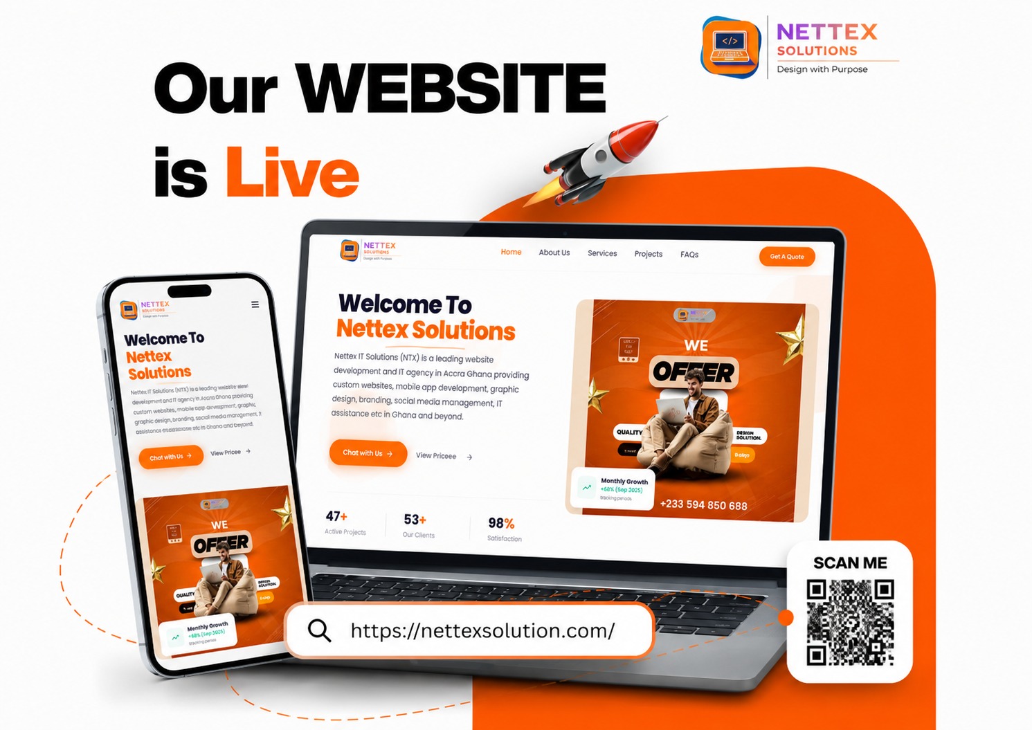 Nettex IT Solutions client work